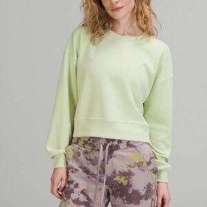 lululemon athletica Light Green Sweatshirt